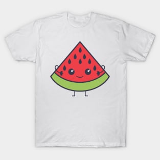 Kawaai Smiling Watermelon T-Shirt